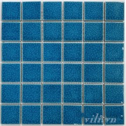 Gạch trang trí mosaic men rạn đơn sắc MHG 936