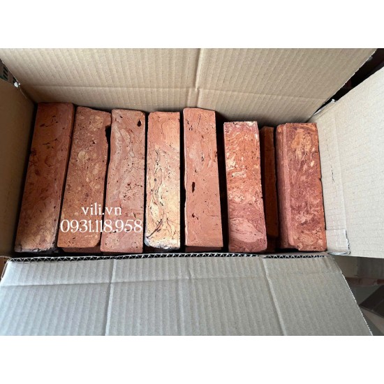 Gạch cổ bìa ốp tường 4.8 - 5x19-20 cm ốp trang trí